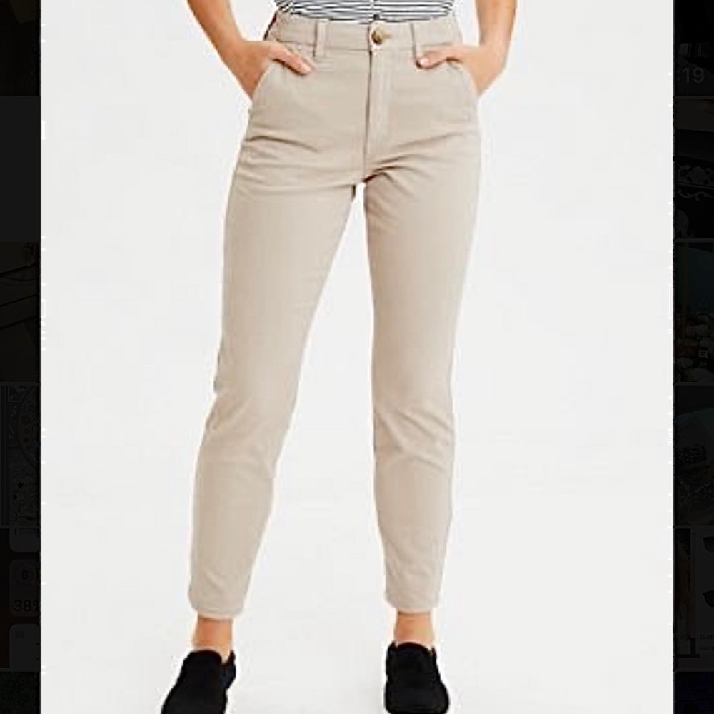 COPY - American Eagle High Waisted Khaki Pants